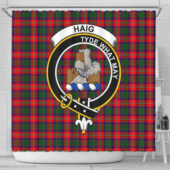 Haig Tartan Crest Shower Curtain