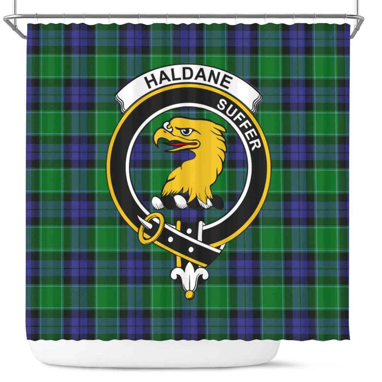 Haldane Tartan Crest Shower Curtain