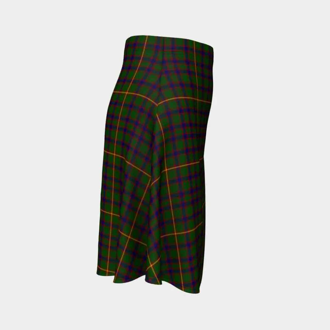 Hall Tartan Flared Skirt