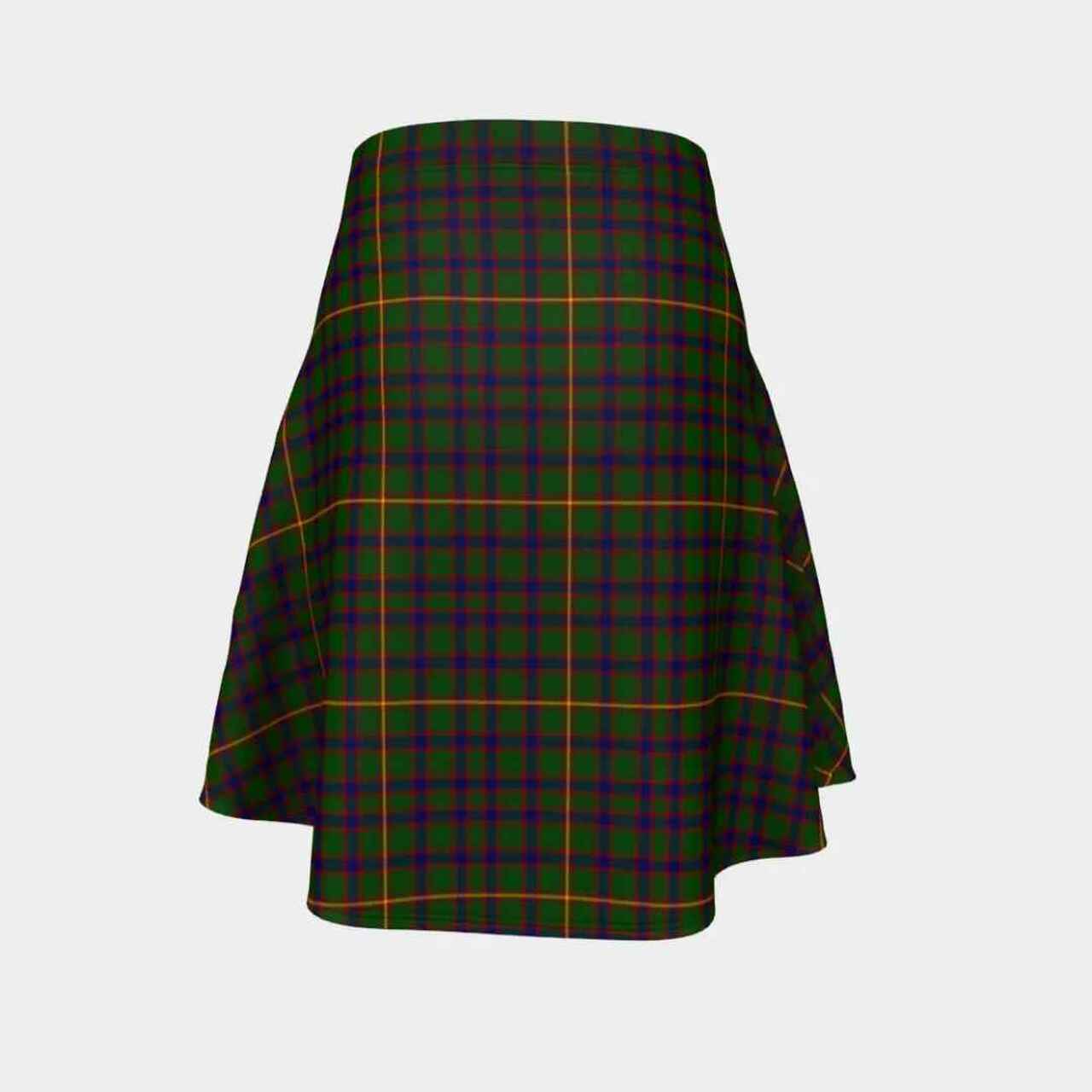 Hall Tartan Flared Skirt