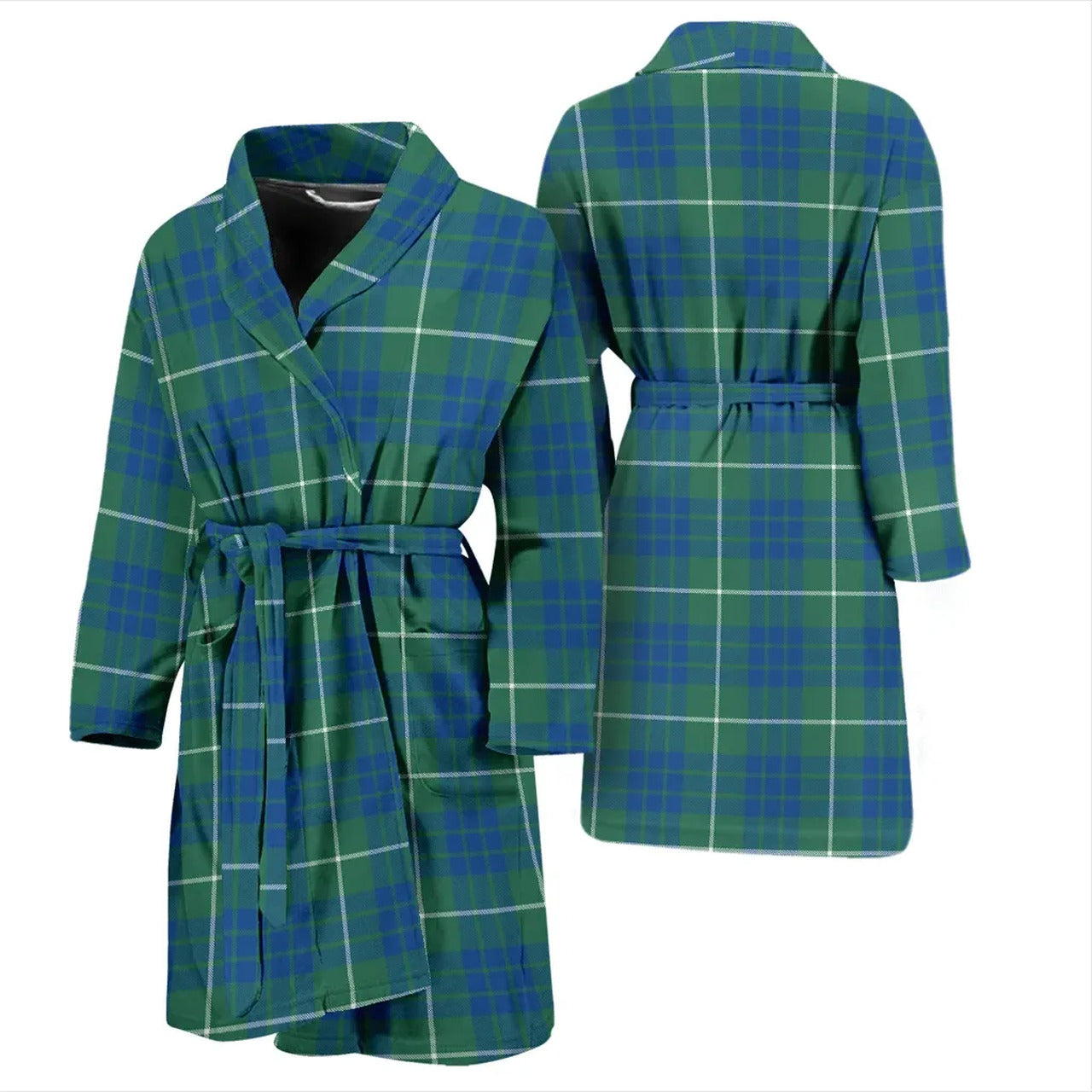 Hamilton Hunting Ancient Tartan Bathrobe