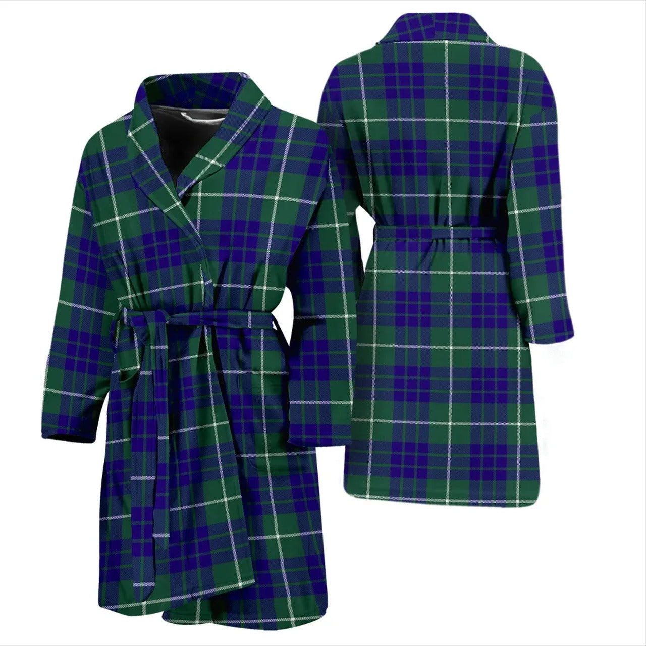 Hamilton Hunting Modern Tartan Bathrobe