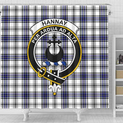 Hannay Tartan Crest Shower Curtain