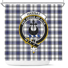 Hannay Tartan Crest Shower Curtain