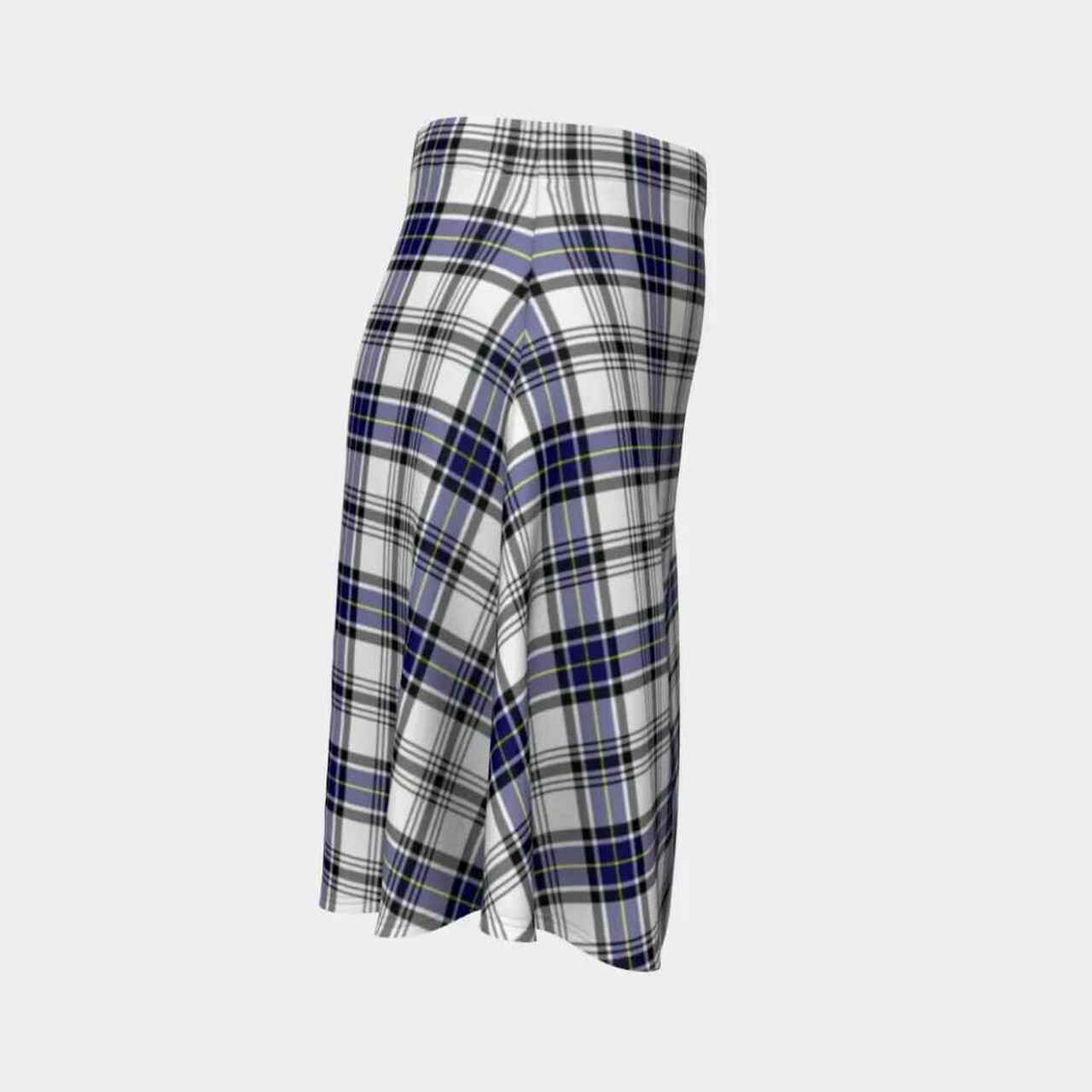 Hannay Modern Tartan Flared Skirt