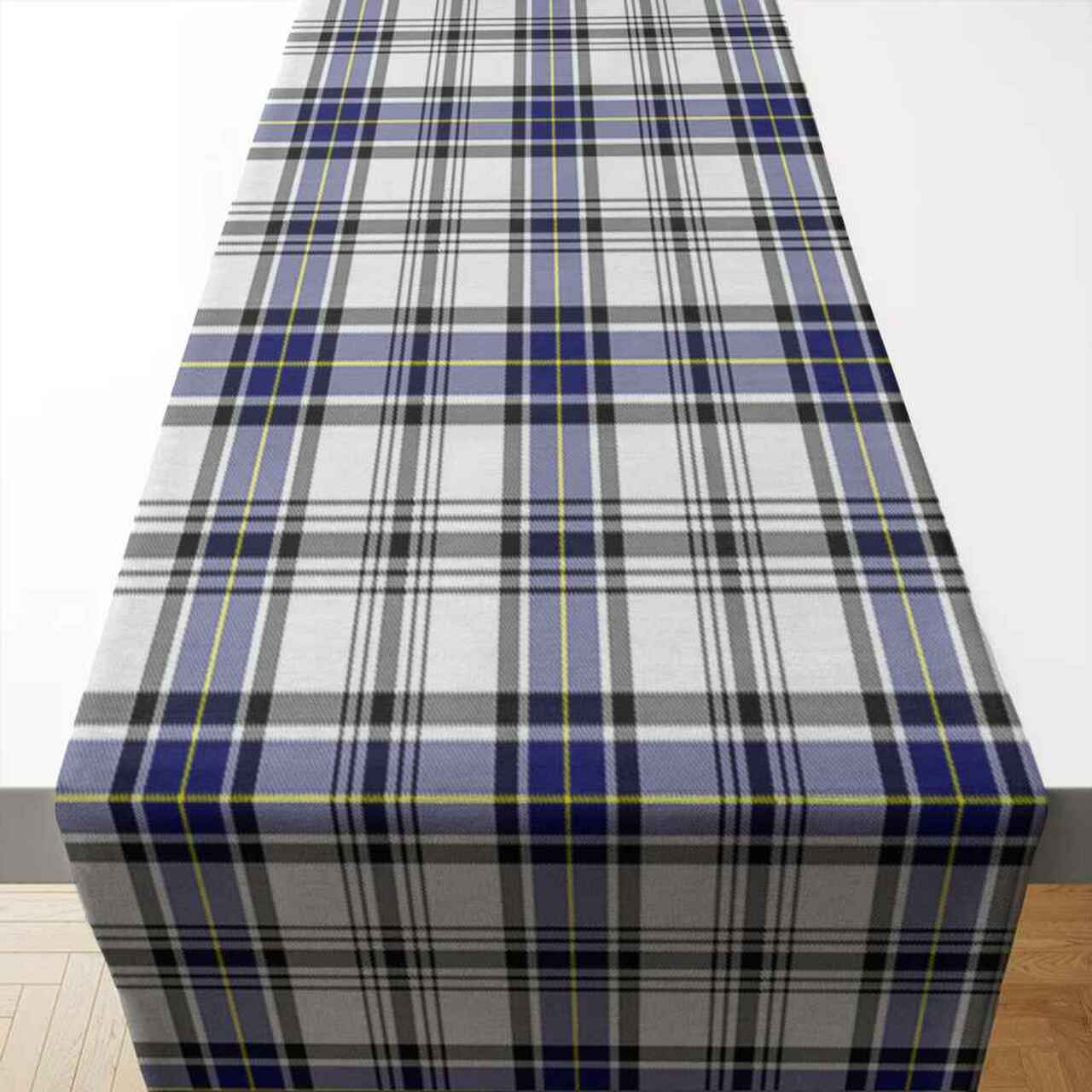 Hannay Modern Tartan Table Runner - Cotton table runner