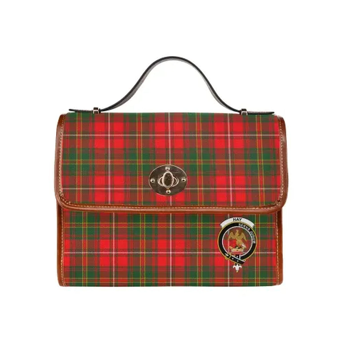 Hay Tartan Canvas Bag