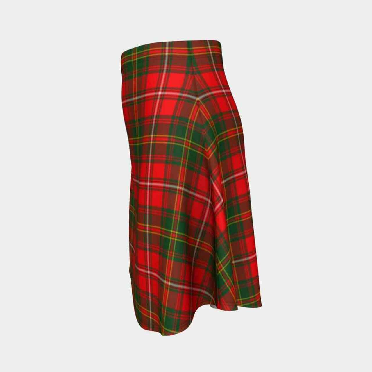 Hay Modern Tartan Flared Skirt