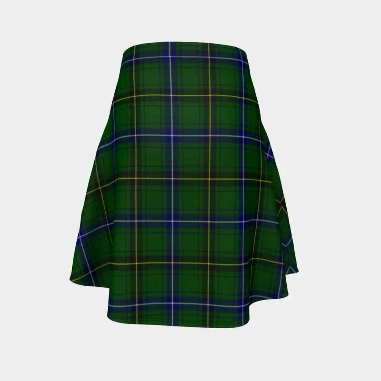 Henderson Modern Tartan Flared Skirt