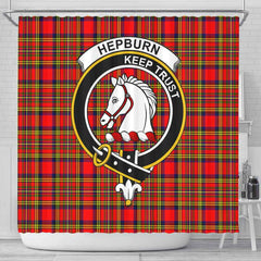 Hepburn Tartan Crest Shower Curtain