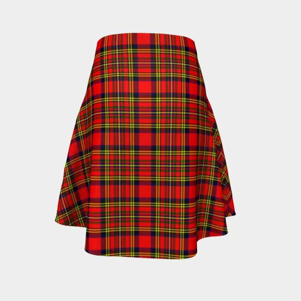 Hepburn Tartan Flared Skirt