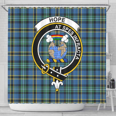 Hope Tartan Crest Shower Curtain