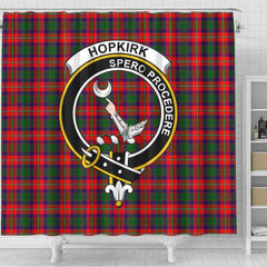 Hopkirk Tartan Crest Shower Curtain