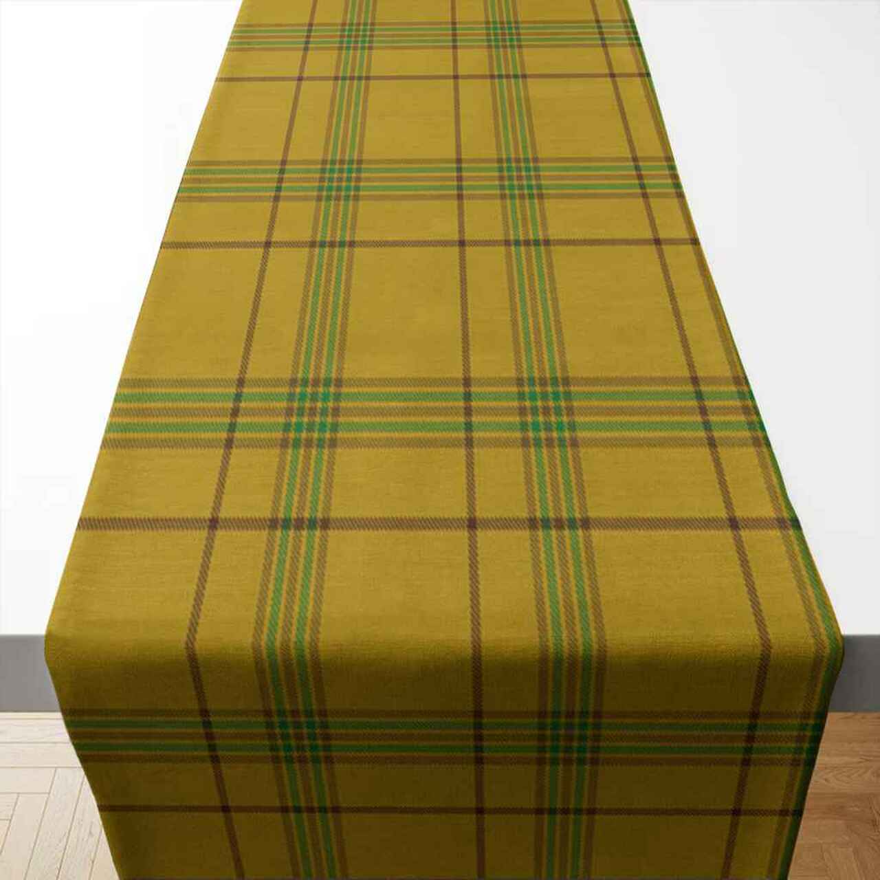 Houston Tartan Table Runner - Cotton table runner