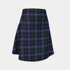 Hunter Modern Tartan Flared Skirt