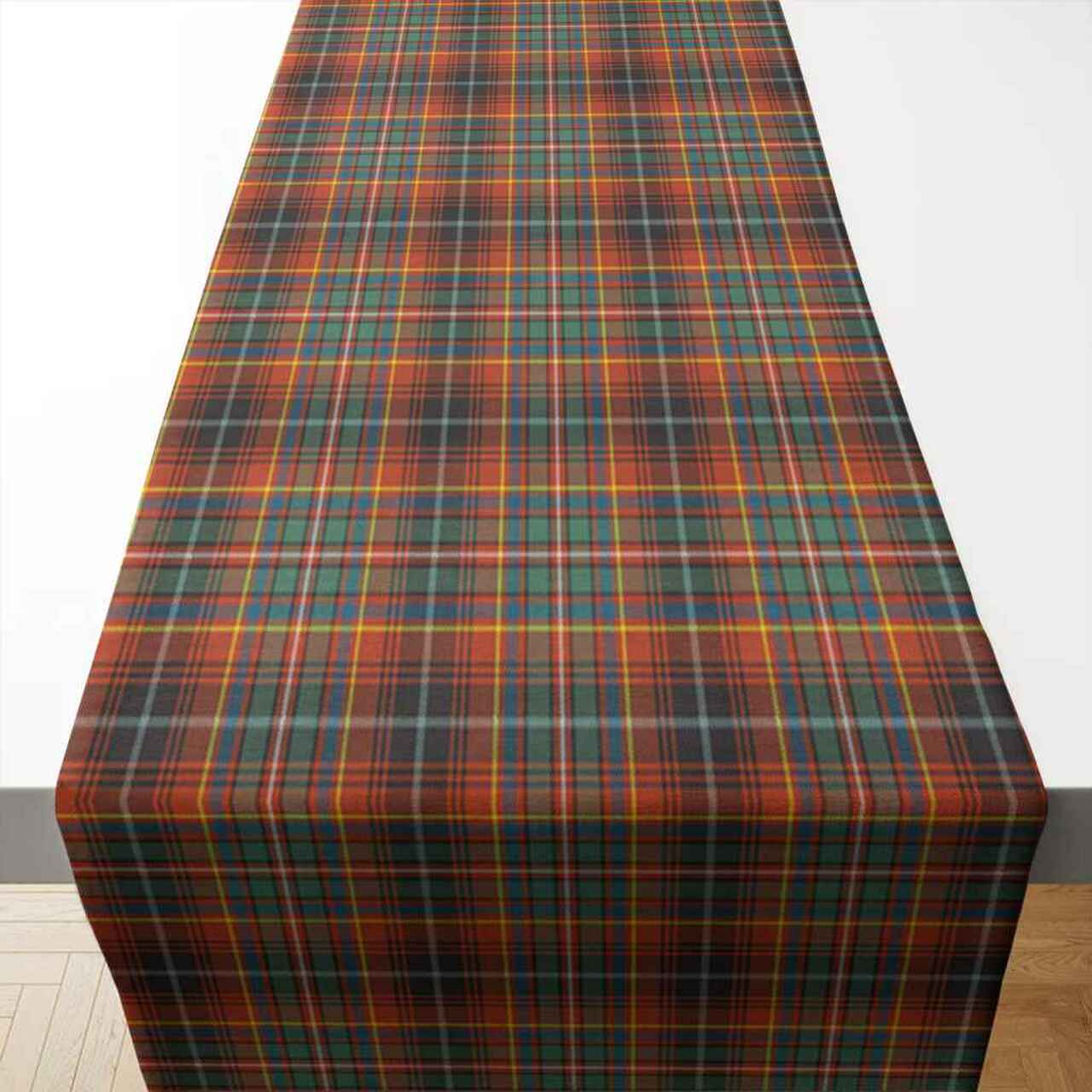 Innes Ancient Tartan Table Runner - Cotton table runner