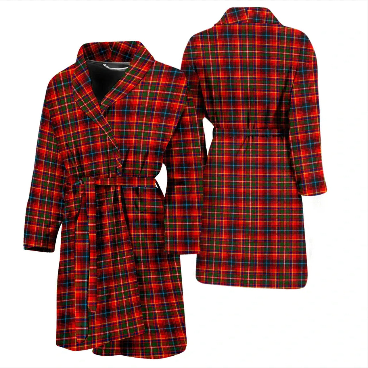 Innes Modern Tartan Bathrobe