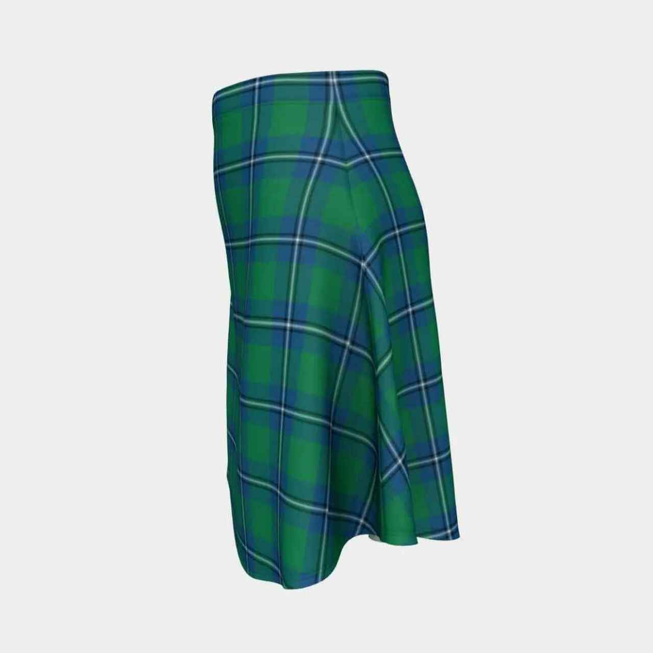 Irvine Ancient Tartan Flared Skirt