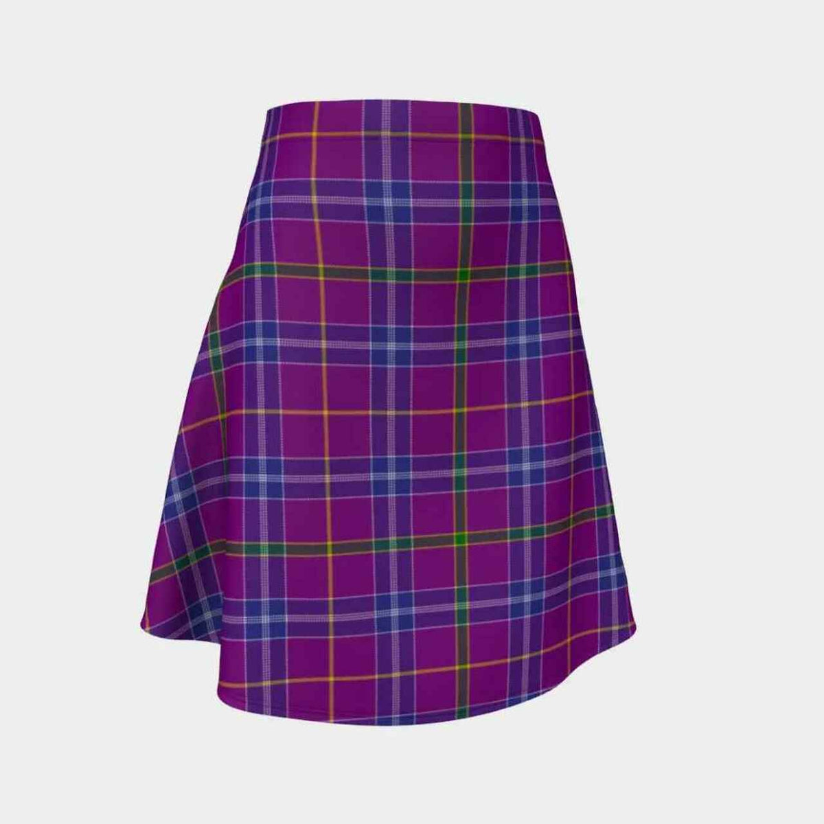 Jackson Tartan Flared Skirt