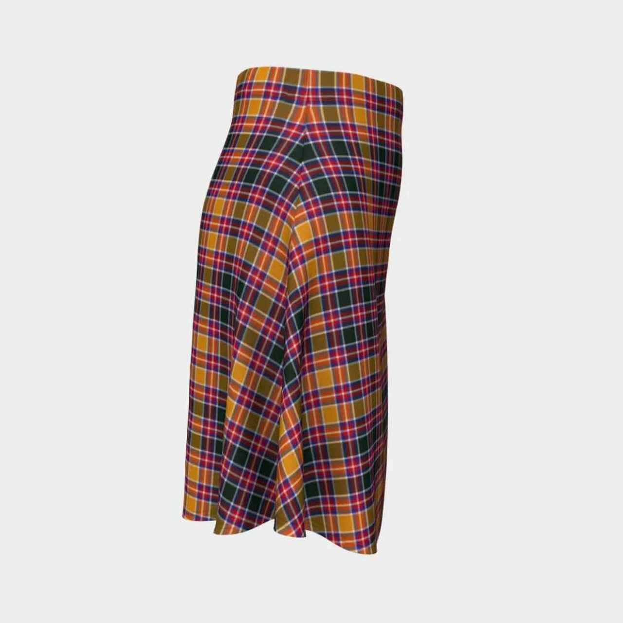 Jacobite Tartan Flared Skirt