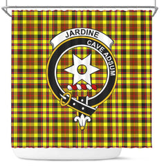 Jardine Tartan Crest Shower Curtain