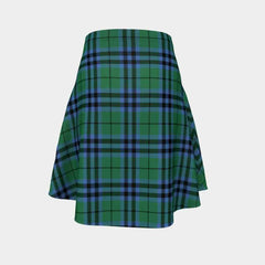 Keith Ancient Tartan Flared Skirt