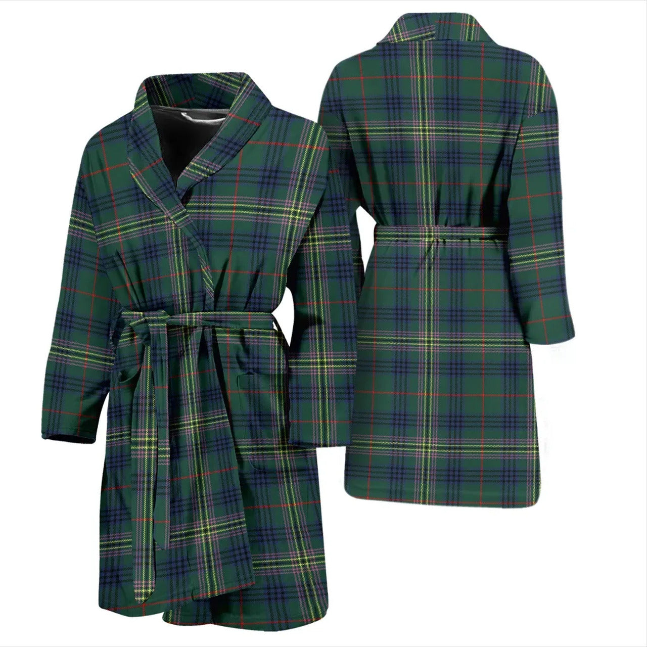 Kennedy Modern Tartan Bathrobe