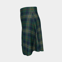 Kennedy Modern Tartan Flared Skirt