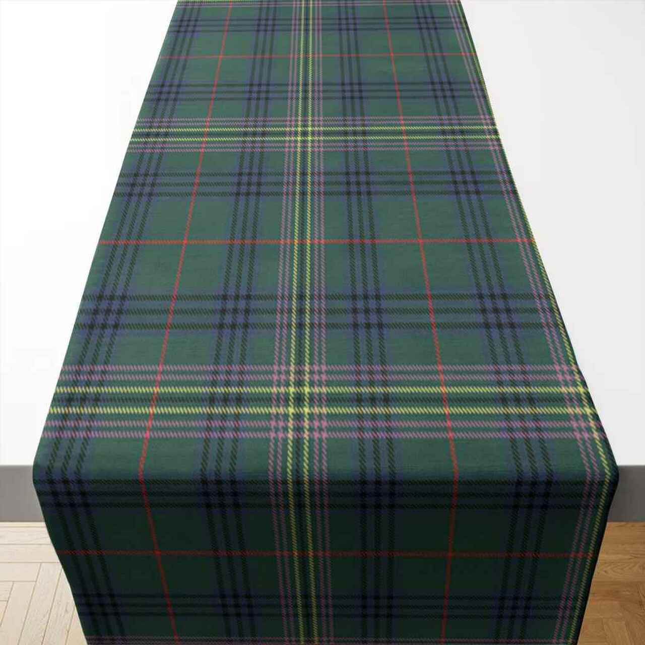 Kennedy Modern Tartan Table Runner - Cotton table runner