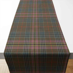 Kennedy Weathered Tartan Table Runner - Cotton table runner