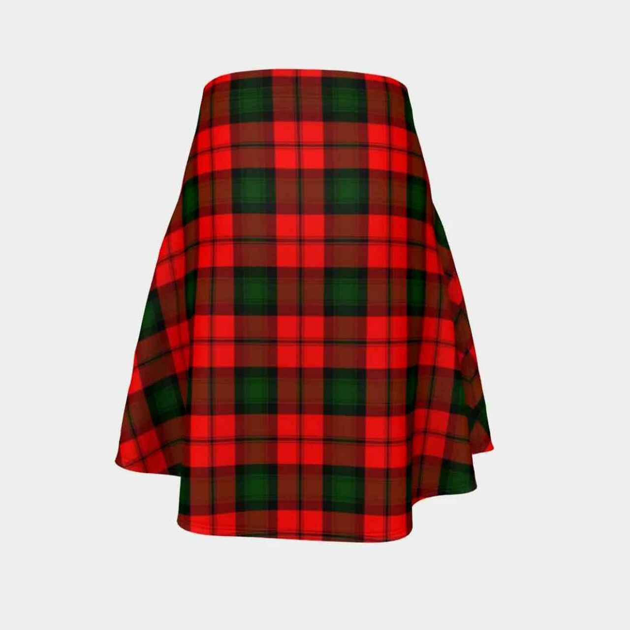 Kerr Modern Tartan Flared Skirt