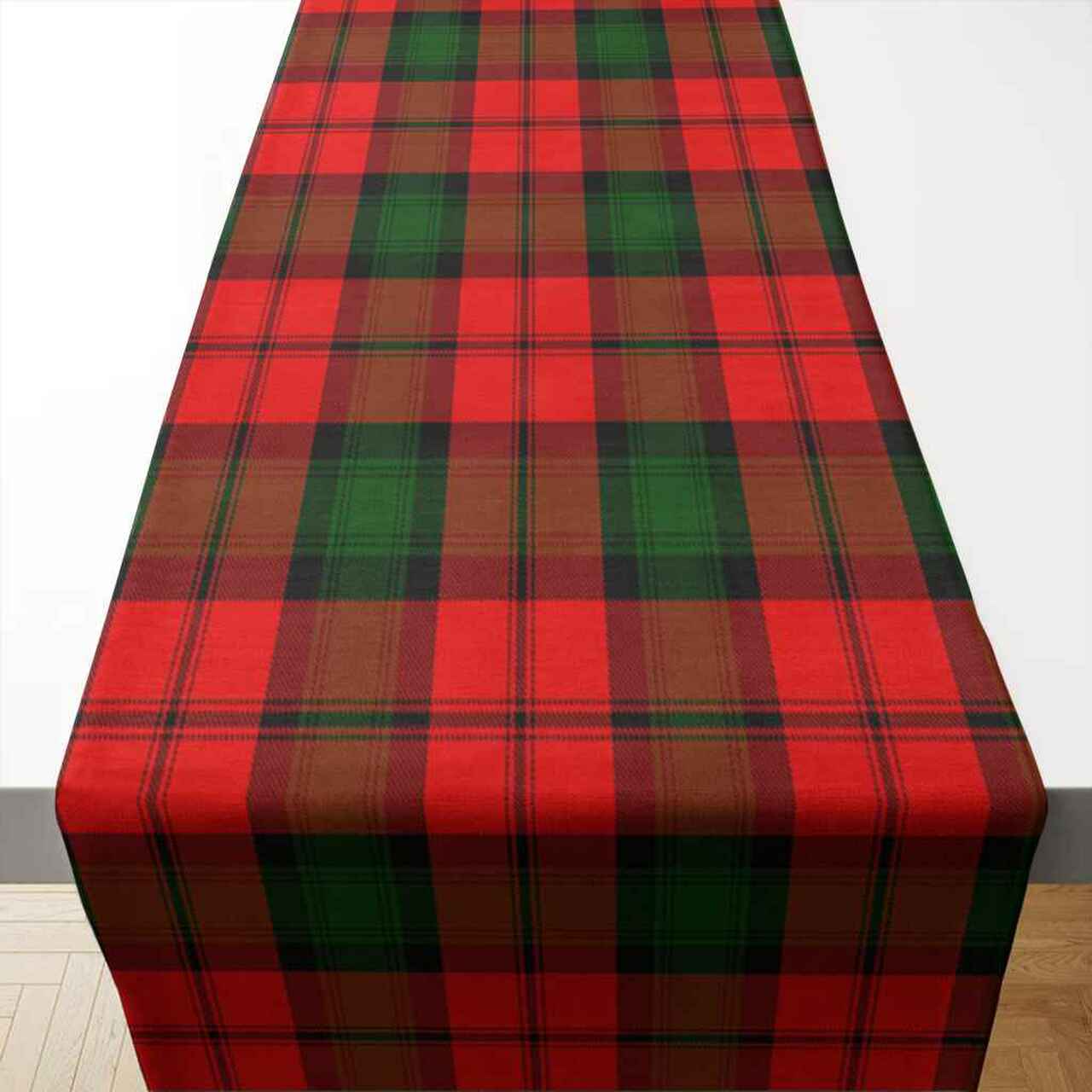 Kerr Modern Tartan Table Runner - Cotton table runner