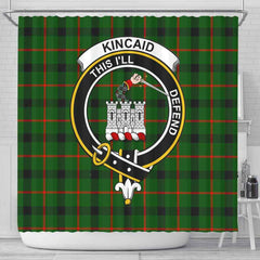 Kincaid Tartan Crest Shower Curtain