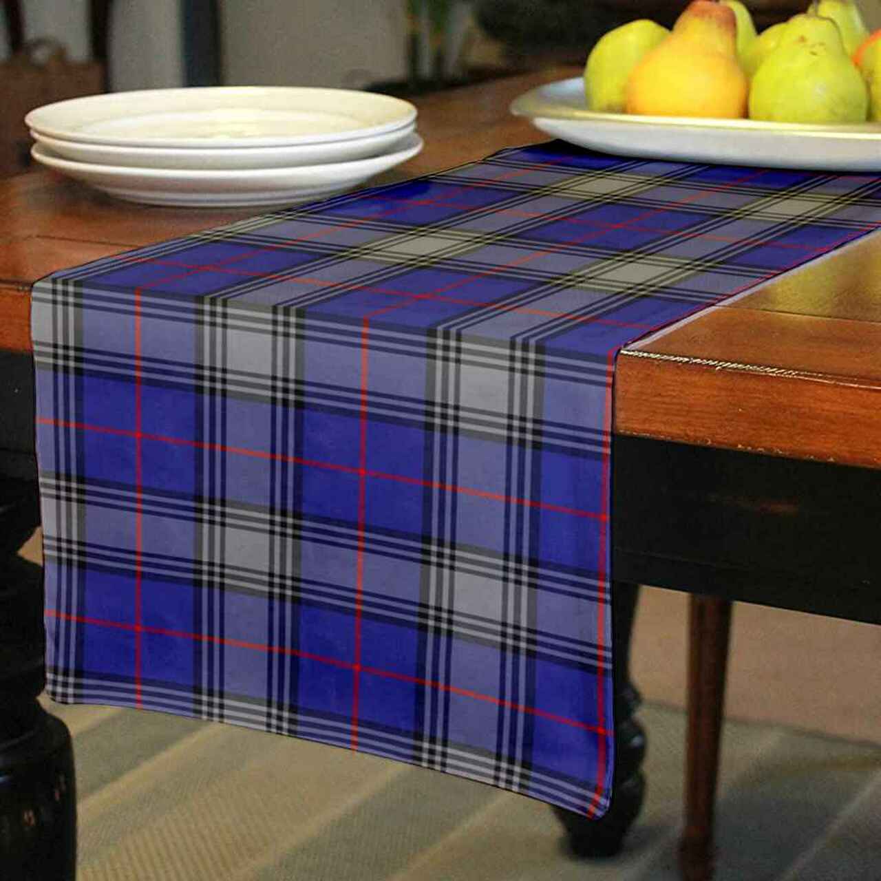 Kinnaird Tartan Table Runner - Cotton table runner