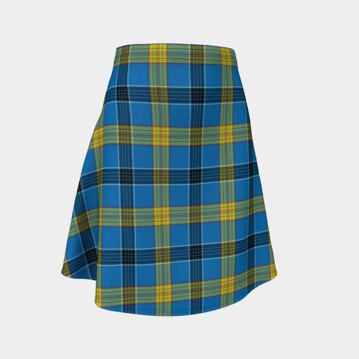 Laing Tartan Flared Skirt