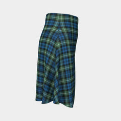 Lamont Ancient Tartan Flared Skirt