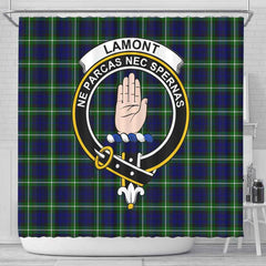 Lamont Tartan Crest Shower Curtain