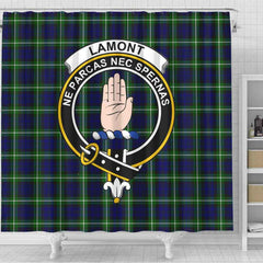 Lamont Tartan Crest Shower Curtain