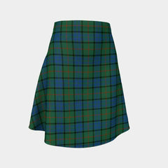 Lauder Tartan Flared Skirt