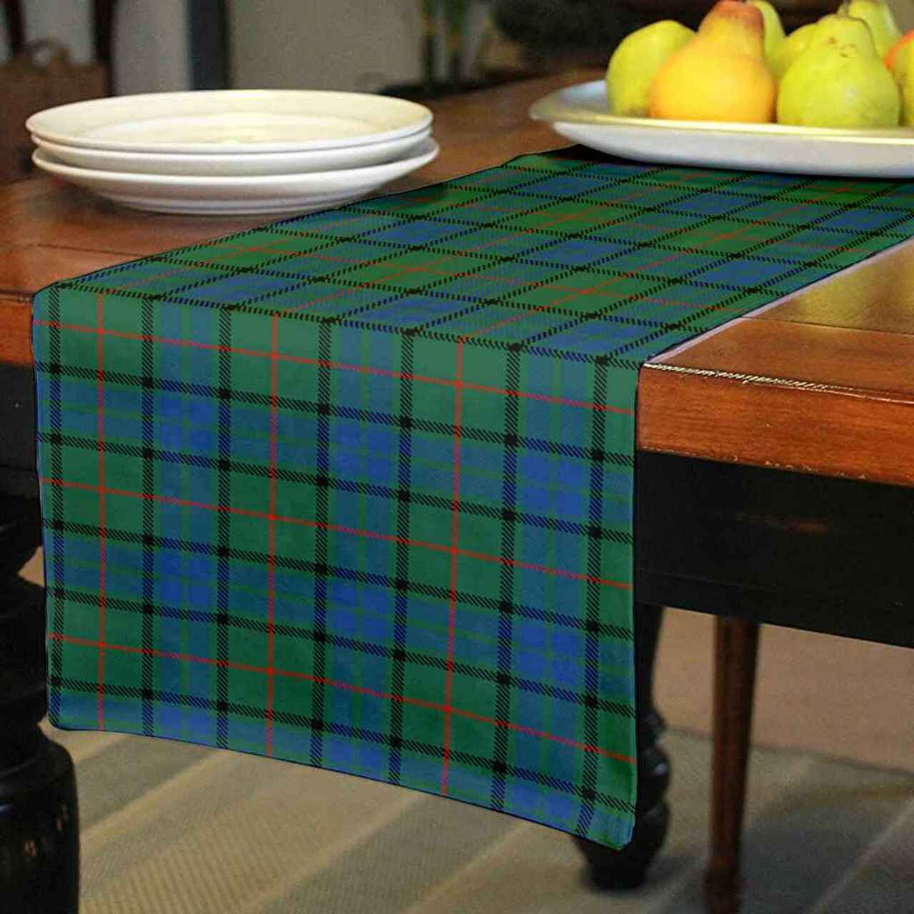 Lauder Tartan Table Runner - Cotton table runner