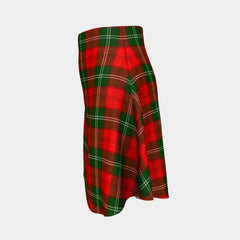 Lennox Modern Tartan Flared Skirt