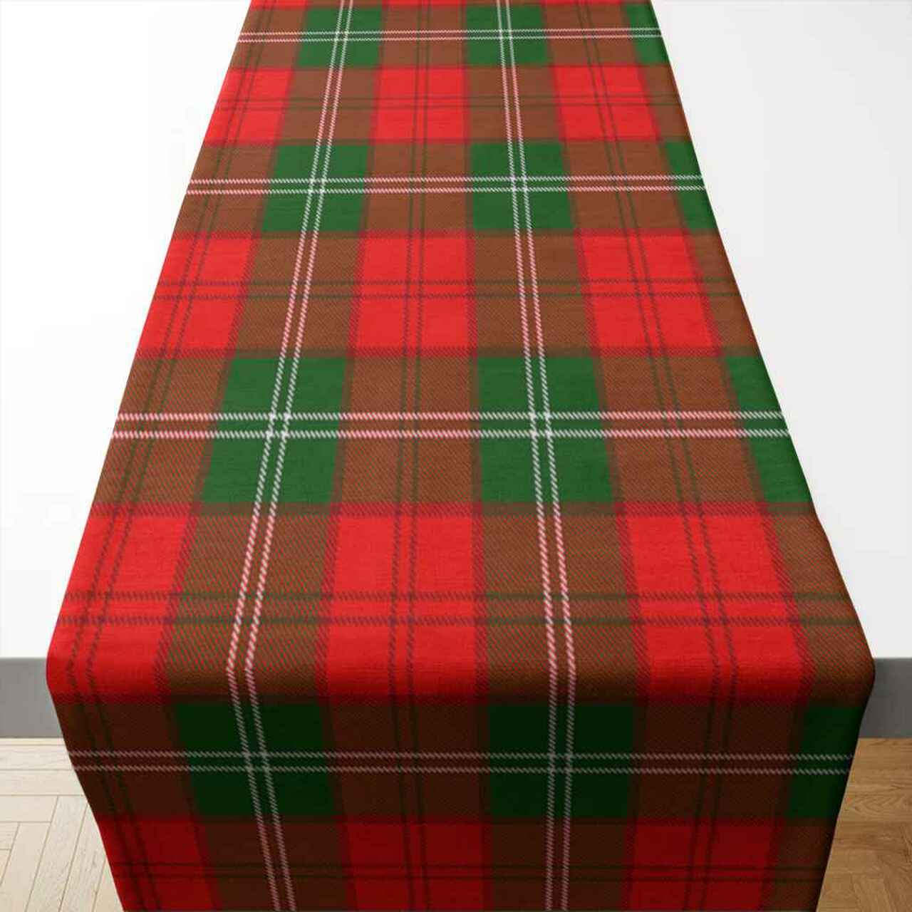 Lennox Modern Tartan Table Runner - Cotton table runner