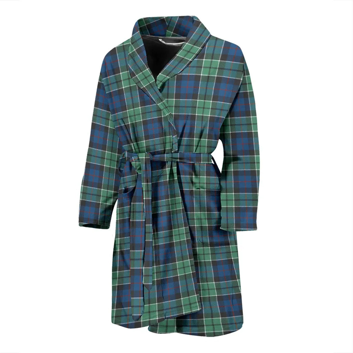 Leslie Hunting Ancient Tartan Bathrobe