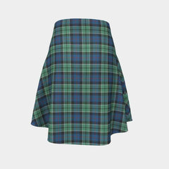 Leslie Hunting Ancient Tartan Flared Skirt