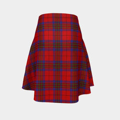 Leslie Modern Tartan Flared Skirt