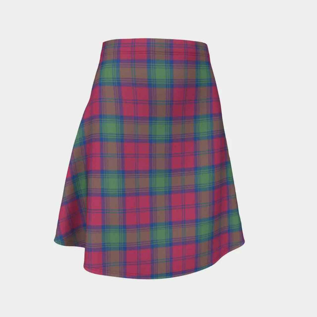 Lindsay Ancient Tartan Flared Skirt