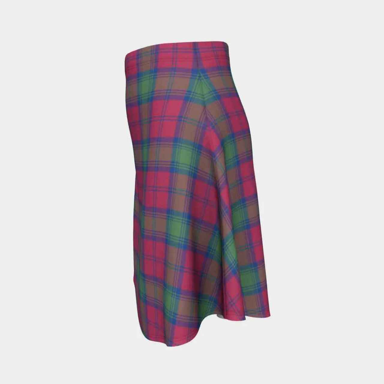 Lindsay Ancient Tartan Flared Skirt