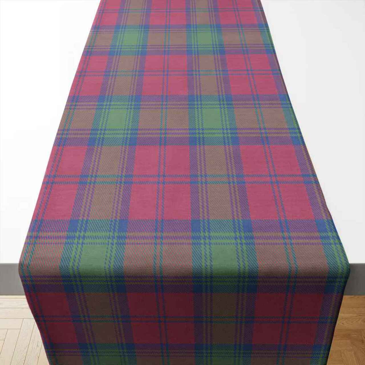 Lindsay Ancient Tartan Table Runner - Cotton table runner