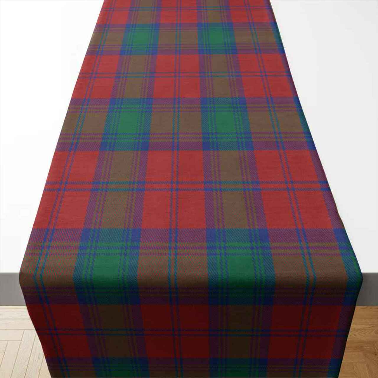 Lindsay Modern Tartan Table Runner - Cotton table runner