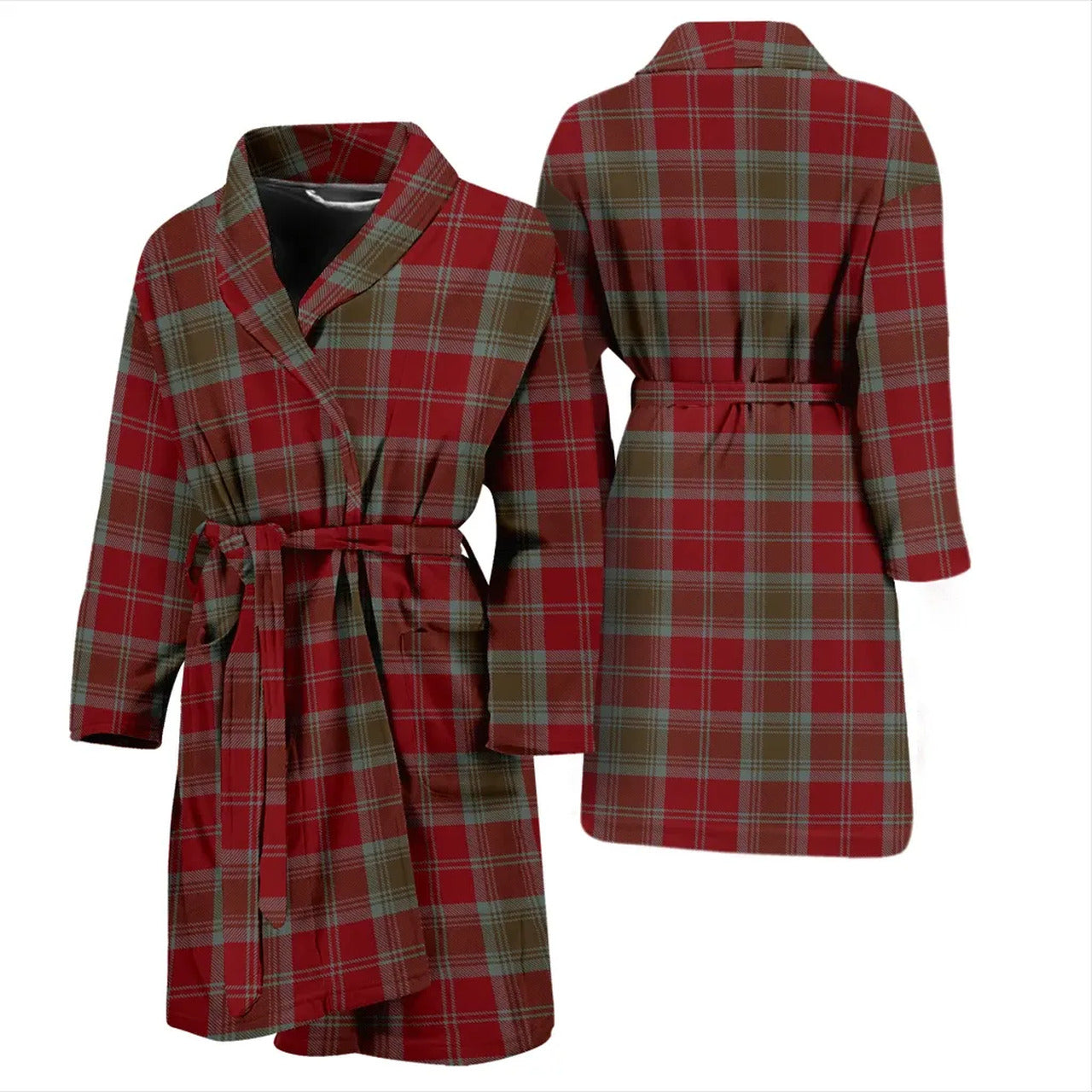 Lindsay Weathered Tartan Bathrobe